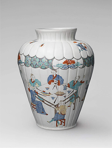 Ваза из мягкого фарфора 1735-1740 г