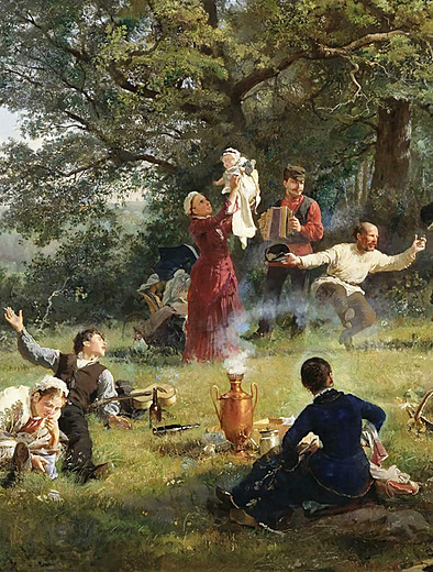 «Воскресный день», Алексей Корзухин