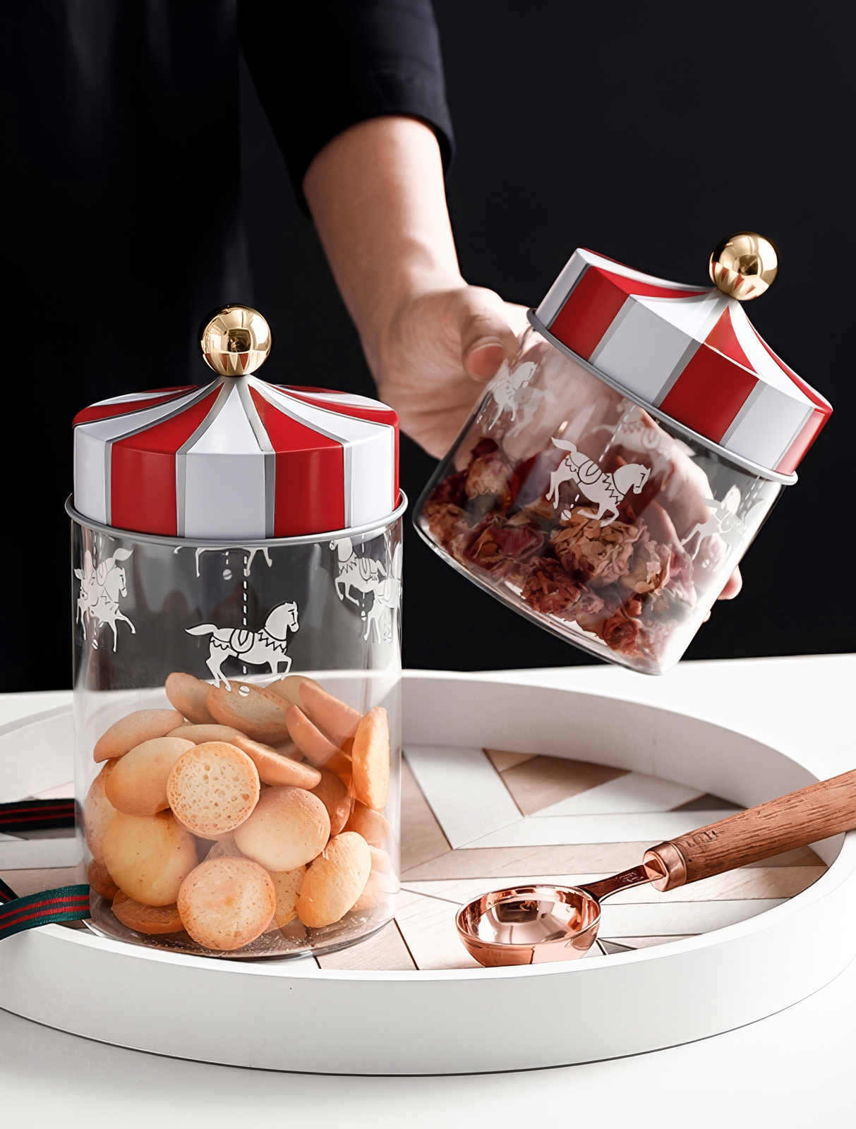 Ёмкость для хранения сыпучих продуктов Circus, 750 мл от Alessi