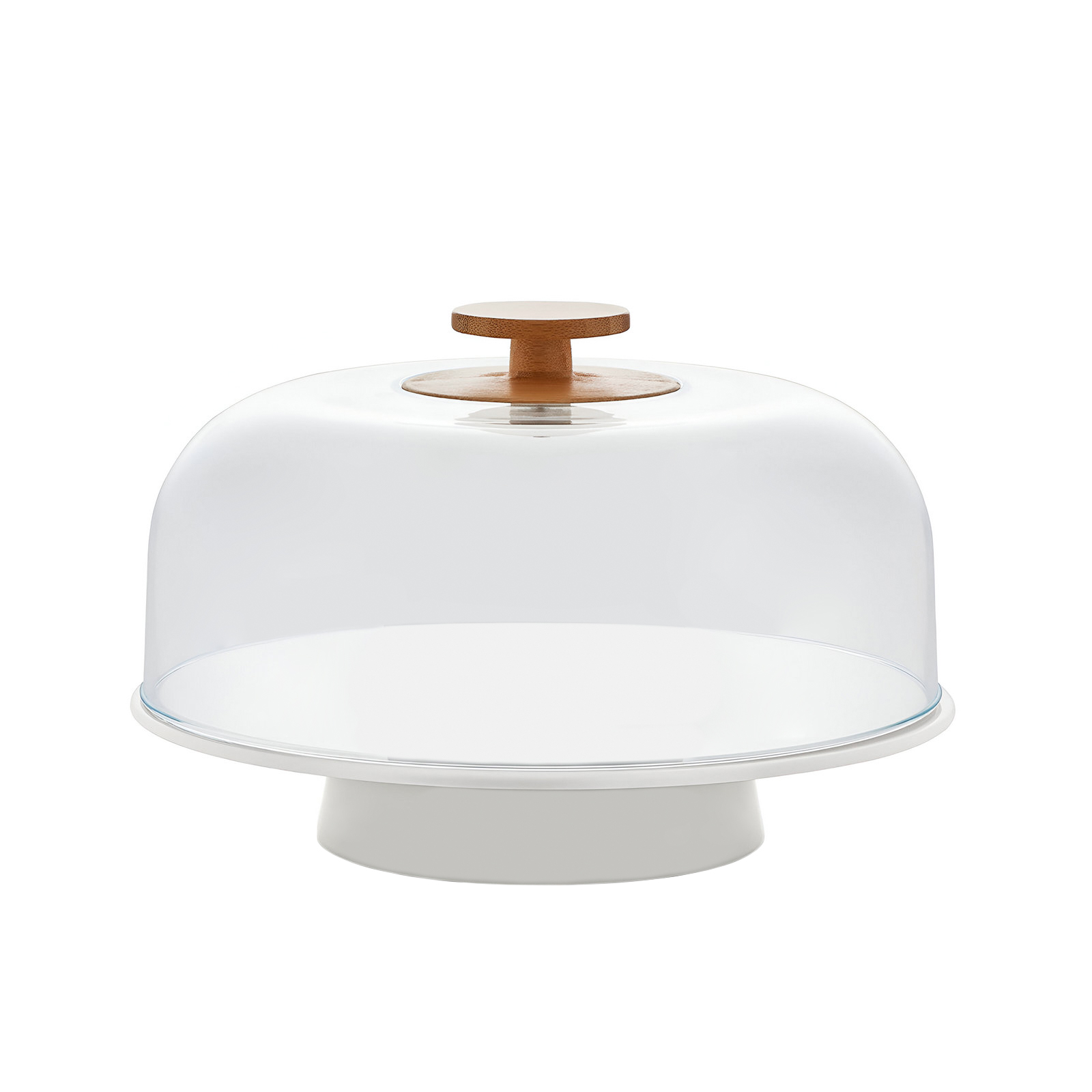 Тортовница на ножке с крышкой Mattina, 31,5 см от Alessi