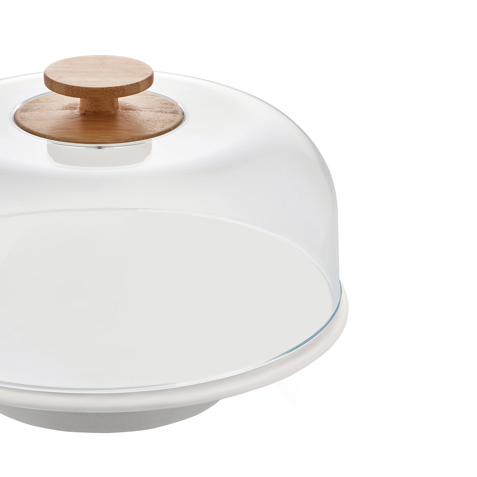 Тортовница на ножке с крышкой Mattina, 31,5 см от Alessi