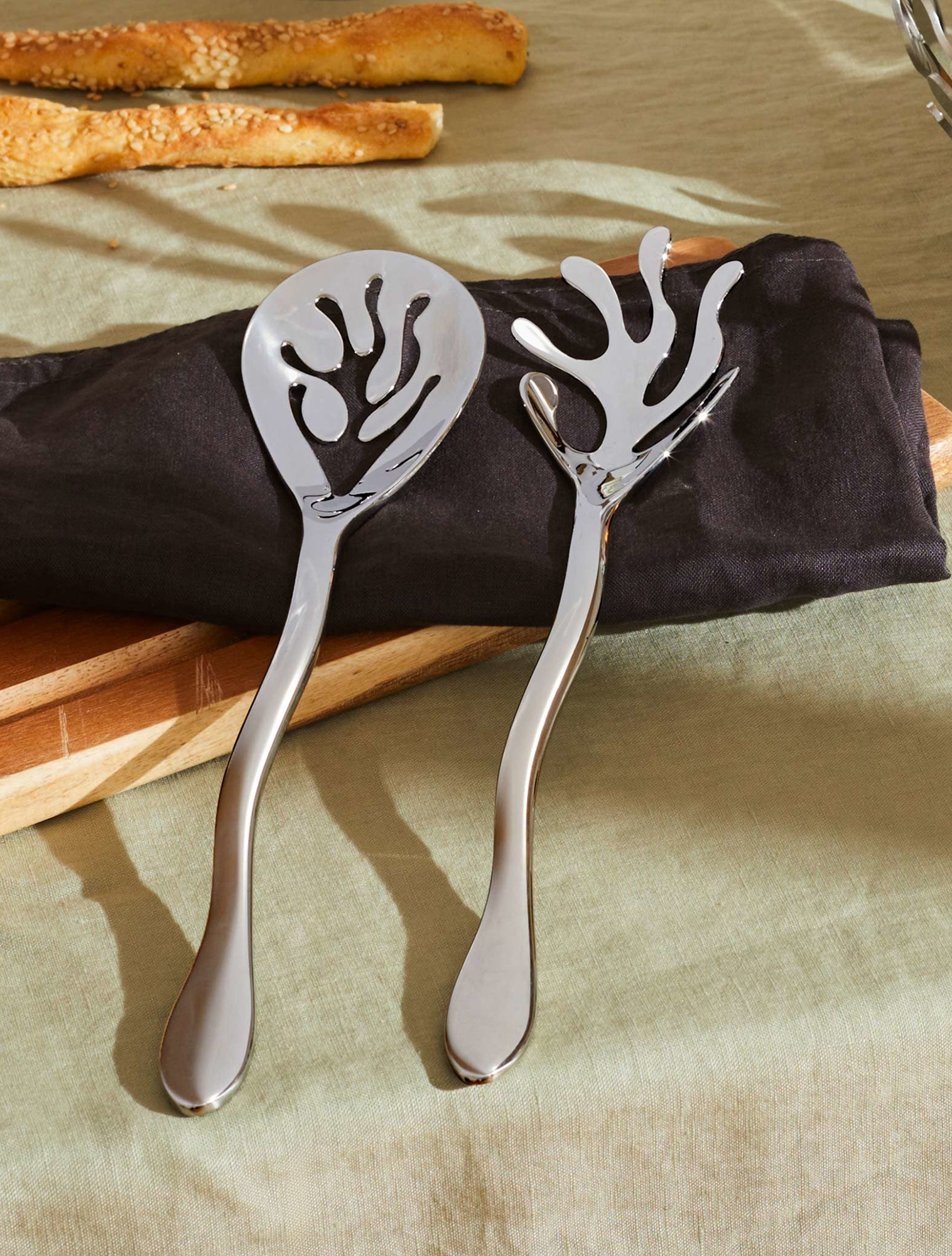 Набор из 2 сервировочных приборов Mediterraneo, 27,5 см от Alessi