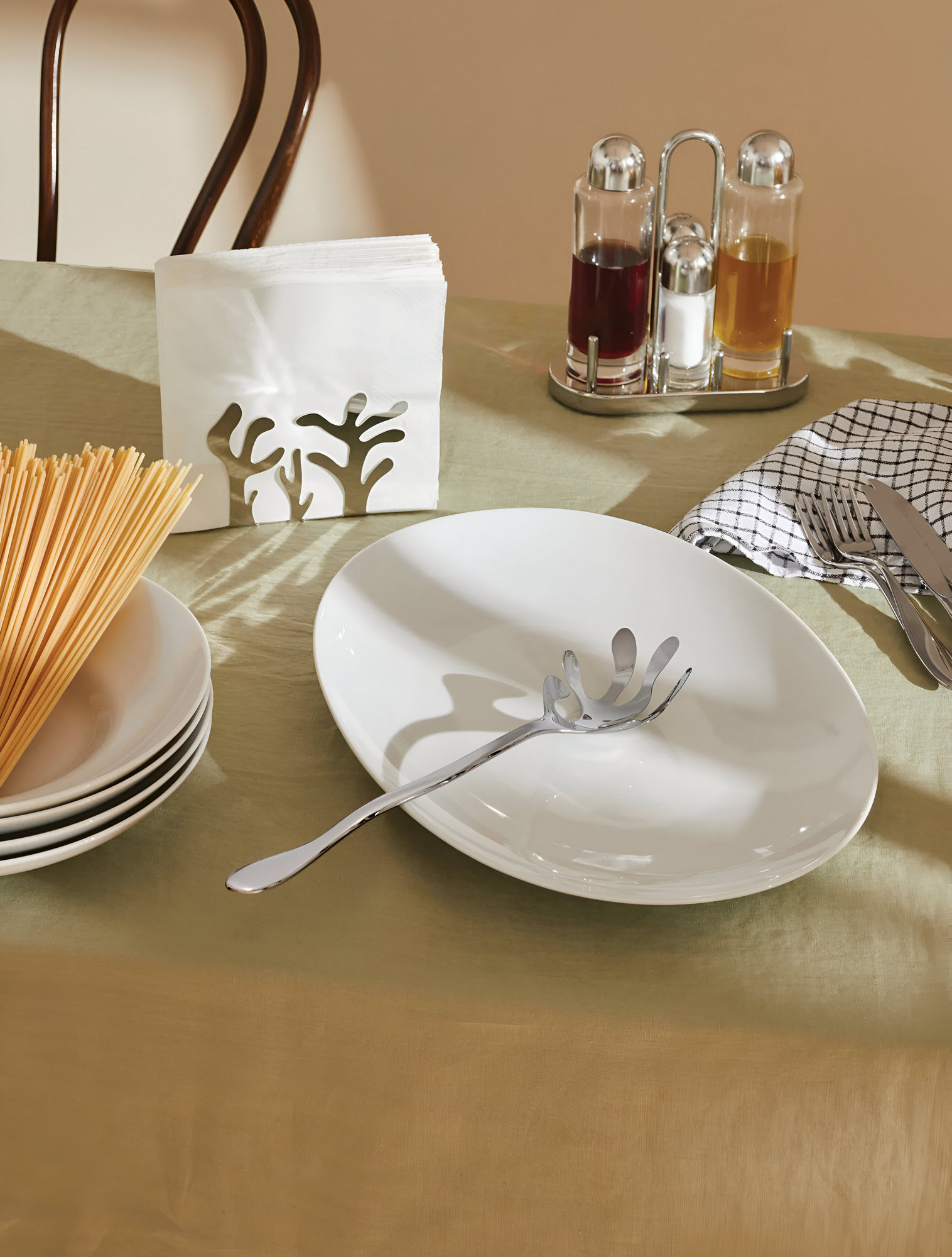 Ложка для спагетти Mediterraneo, 31 см от Alessi
