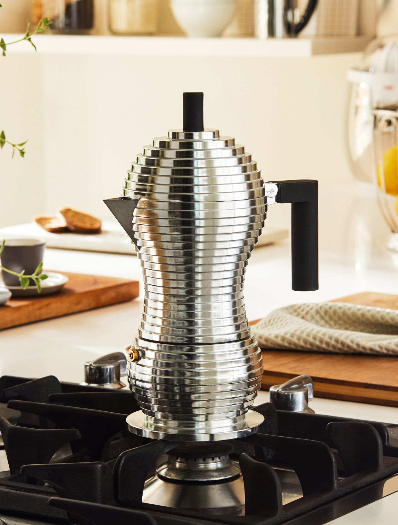 Кофеварка гейзерная на 6 чашек Pulcina, 300 мл
