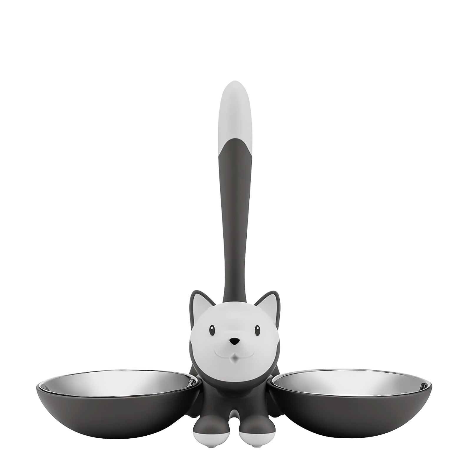 Набор из 2 мисок для кошек Tigrito, 550 мл от Alessi