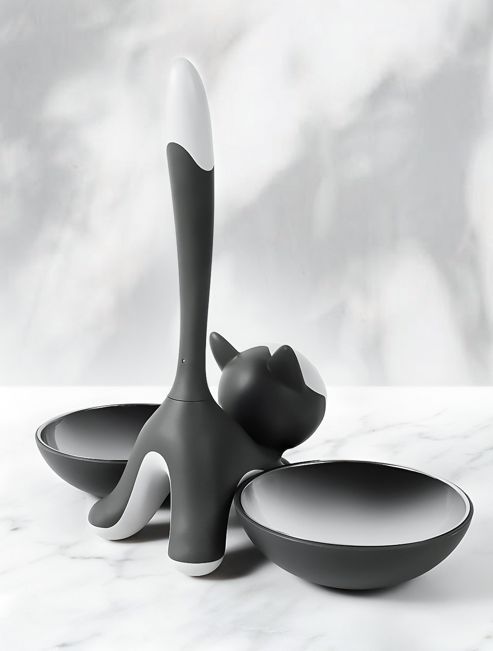 Набор из 2 мисок для кошек Tigrito, 550 мл от Alessi