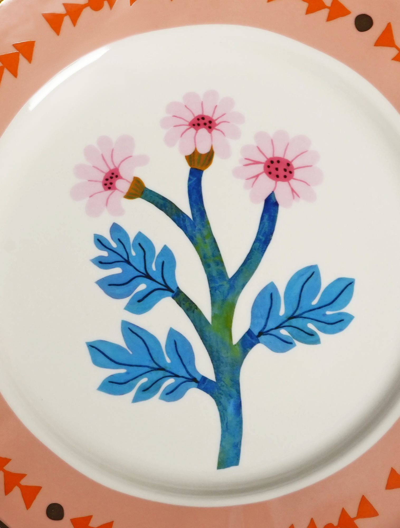Обеденная тарелка Botanica, 26,5 см от Bitossi Home