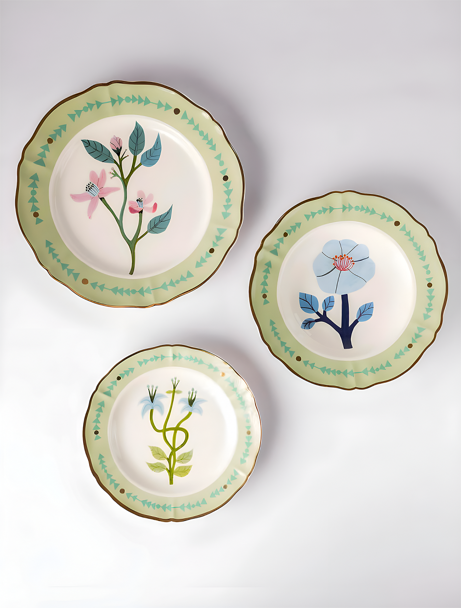 Закусочная тарелка Botanica, 20,5 см от Bitossi Home