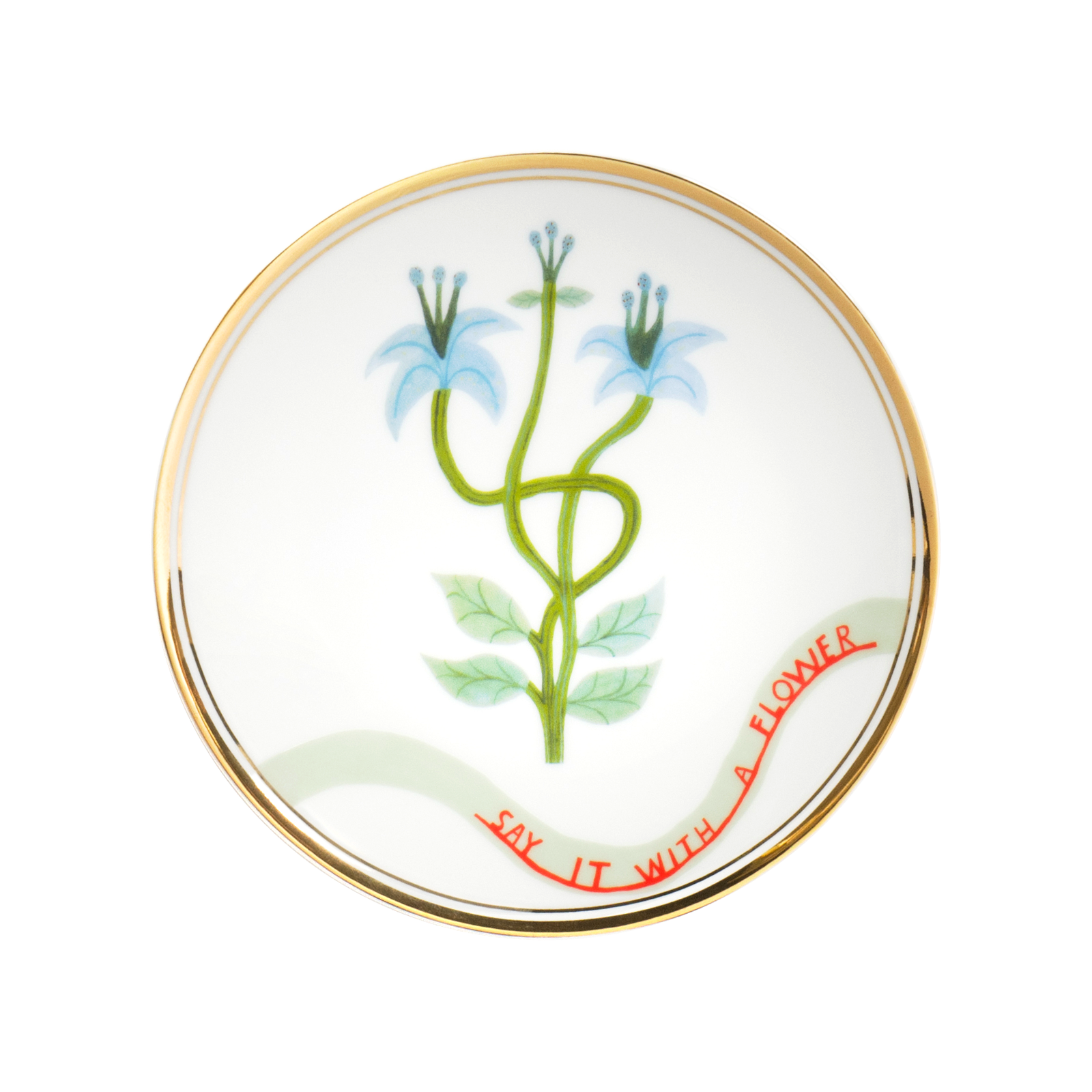 Пирожковая тарелка Botanica, 15 см от Bitossi Home