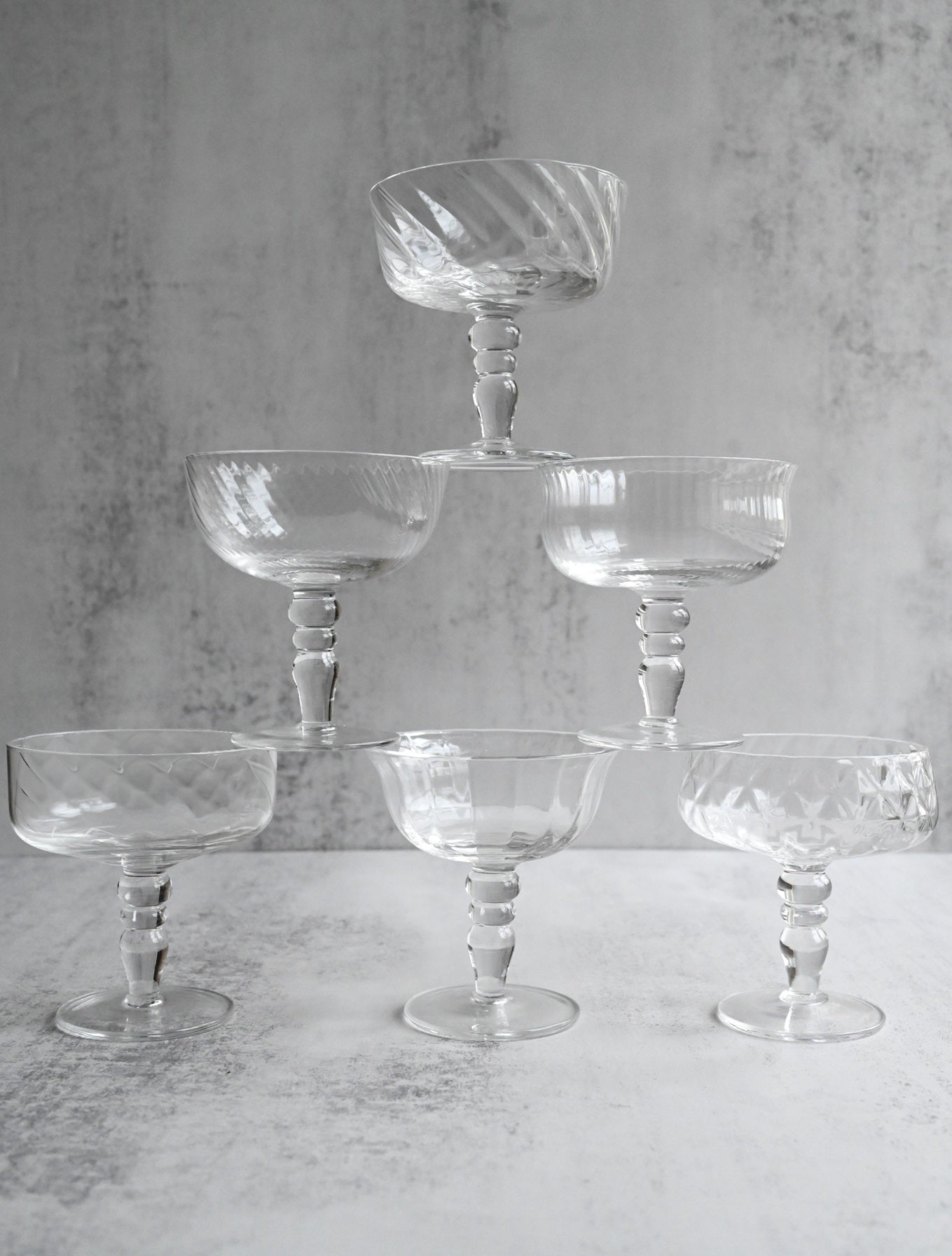 Набор из 6 креманок Diseguale Clear от Bitossi Home