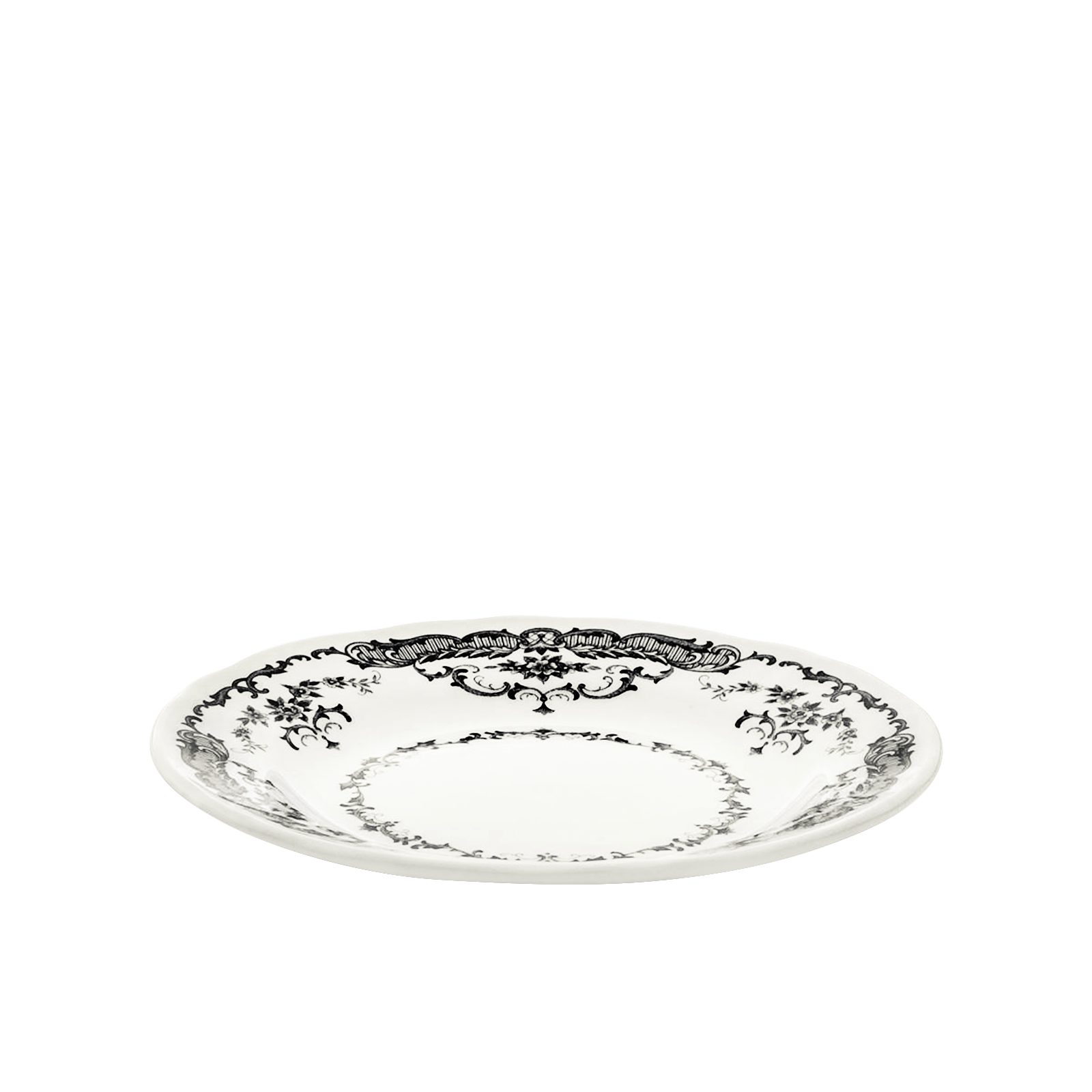 Пирожковая тарелка Rose Black, 15,5 см от Bitossi Home