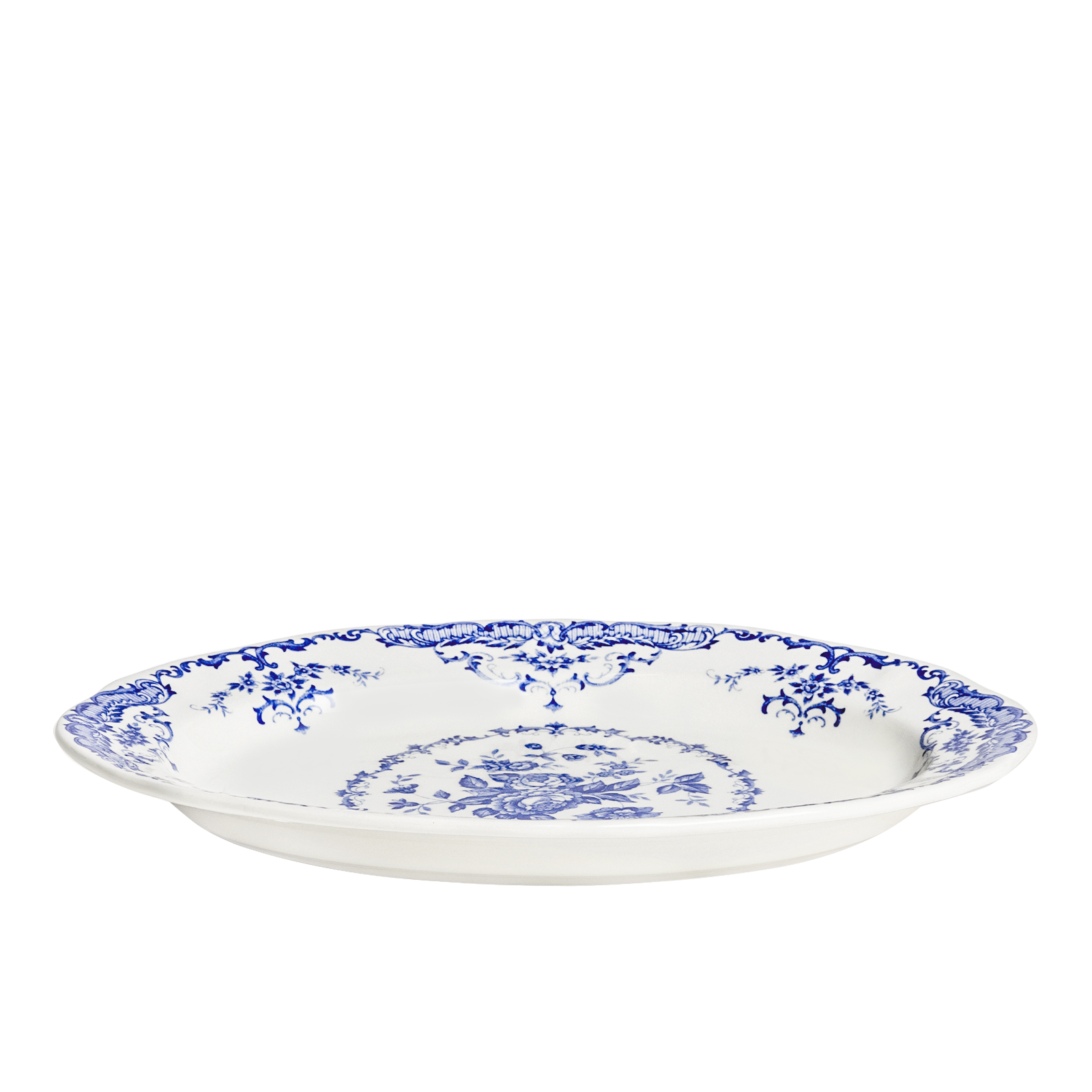 Плоское блюдо Rose Blue, 30,5 см от Bitossi Home