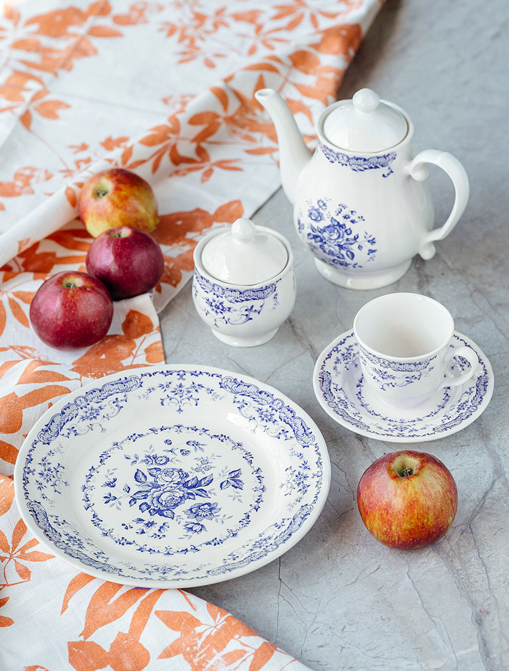Заварочный чайник Rose Blue, 965 мл
