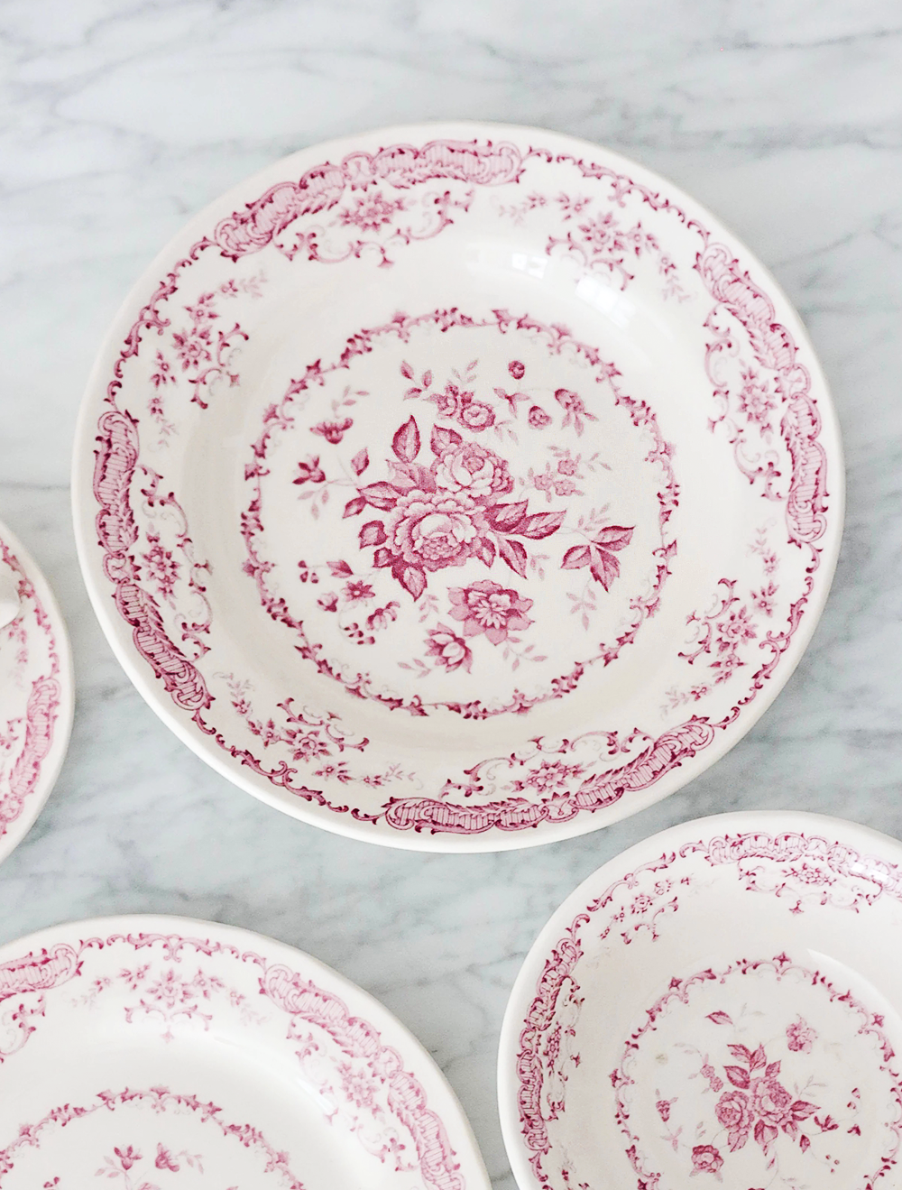 Суповая тарелка Rose Pink, 23,5 см от Bitossi Home