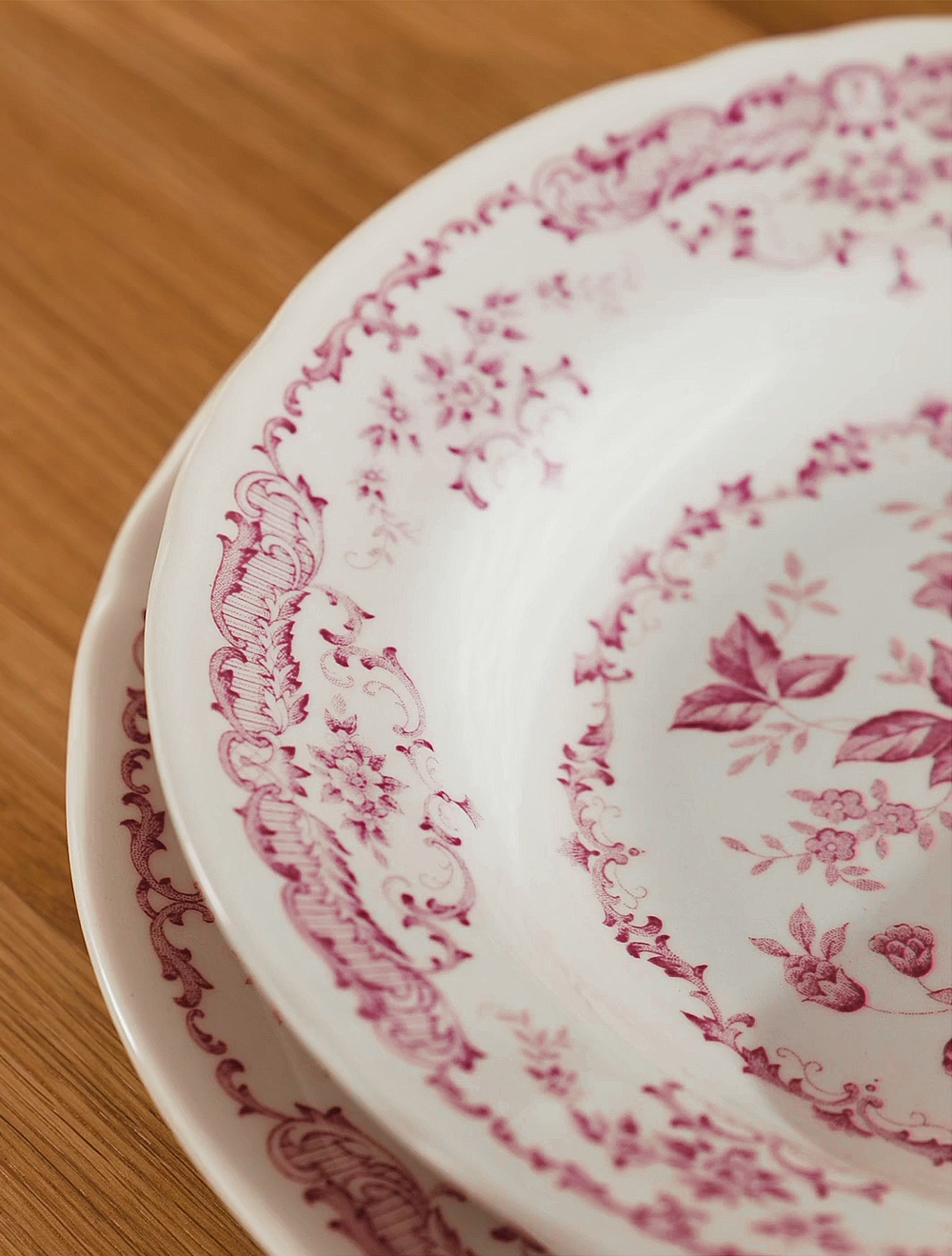 Суповая тарелка Rose Pink, 23,5 см от Bitossi Home