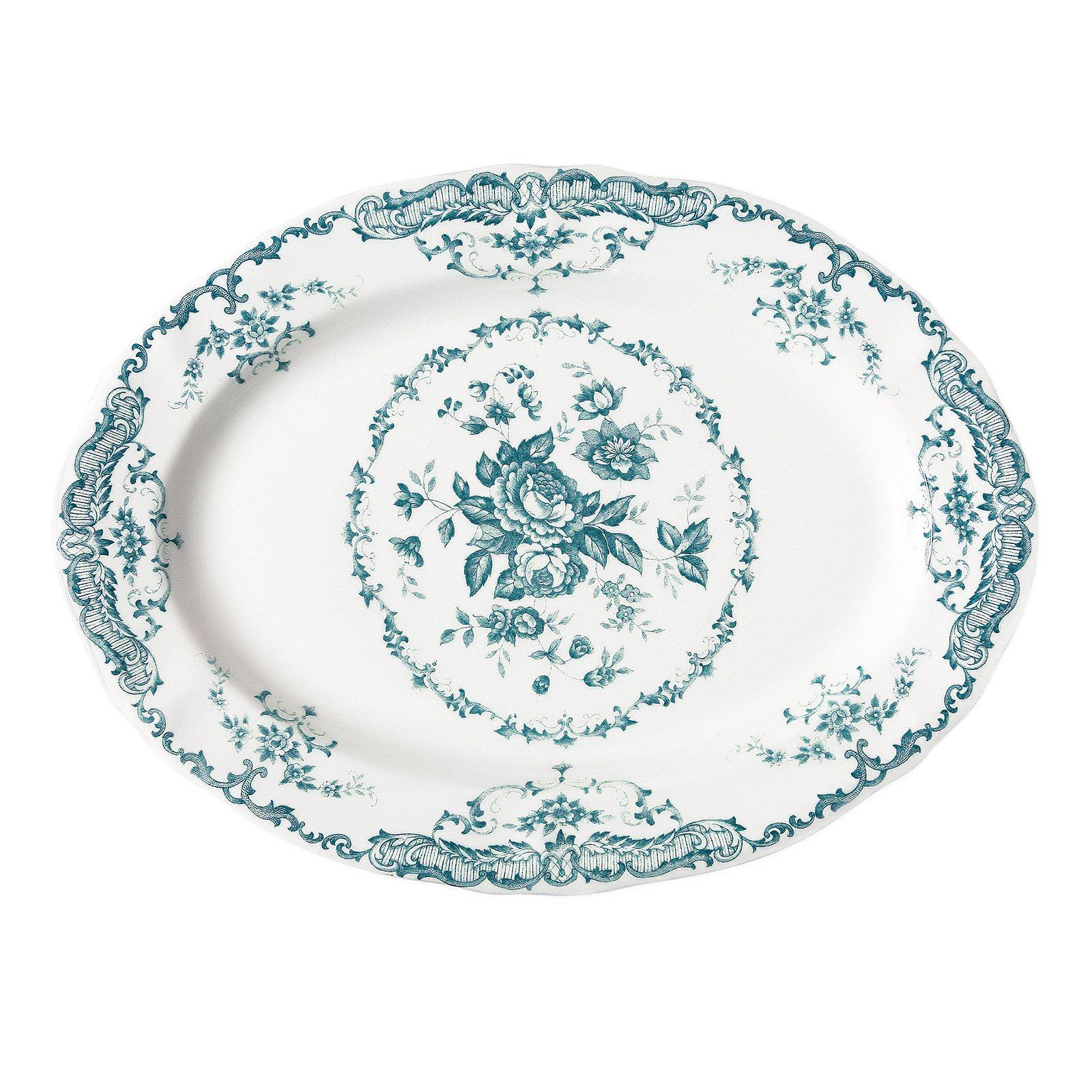 Плоское блюдо Rose Turquoise, 30,5 см
