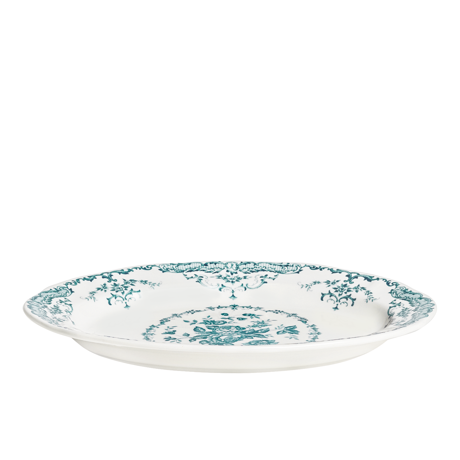 Плоское блюдо Rose Turquoise, 30,5 см