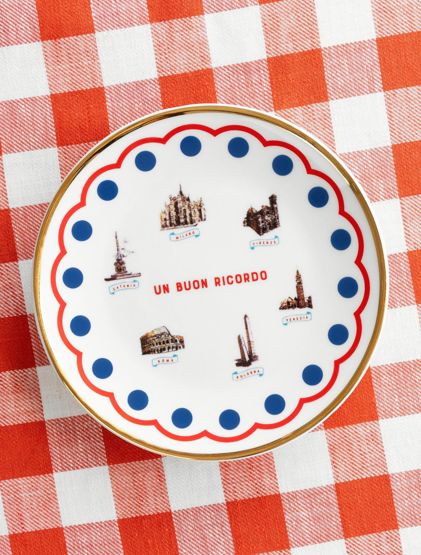 Пирожковая тарелка Un Buon Ricordo, 15,5 см от Bitossi Home