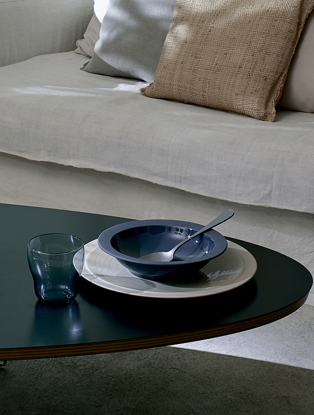 Суповая тарелка Bahia Blue, 21 см от Degrenne