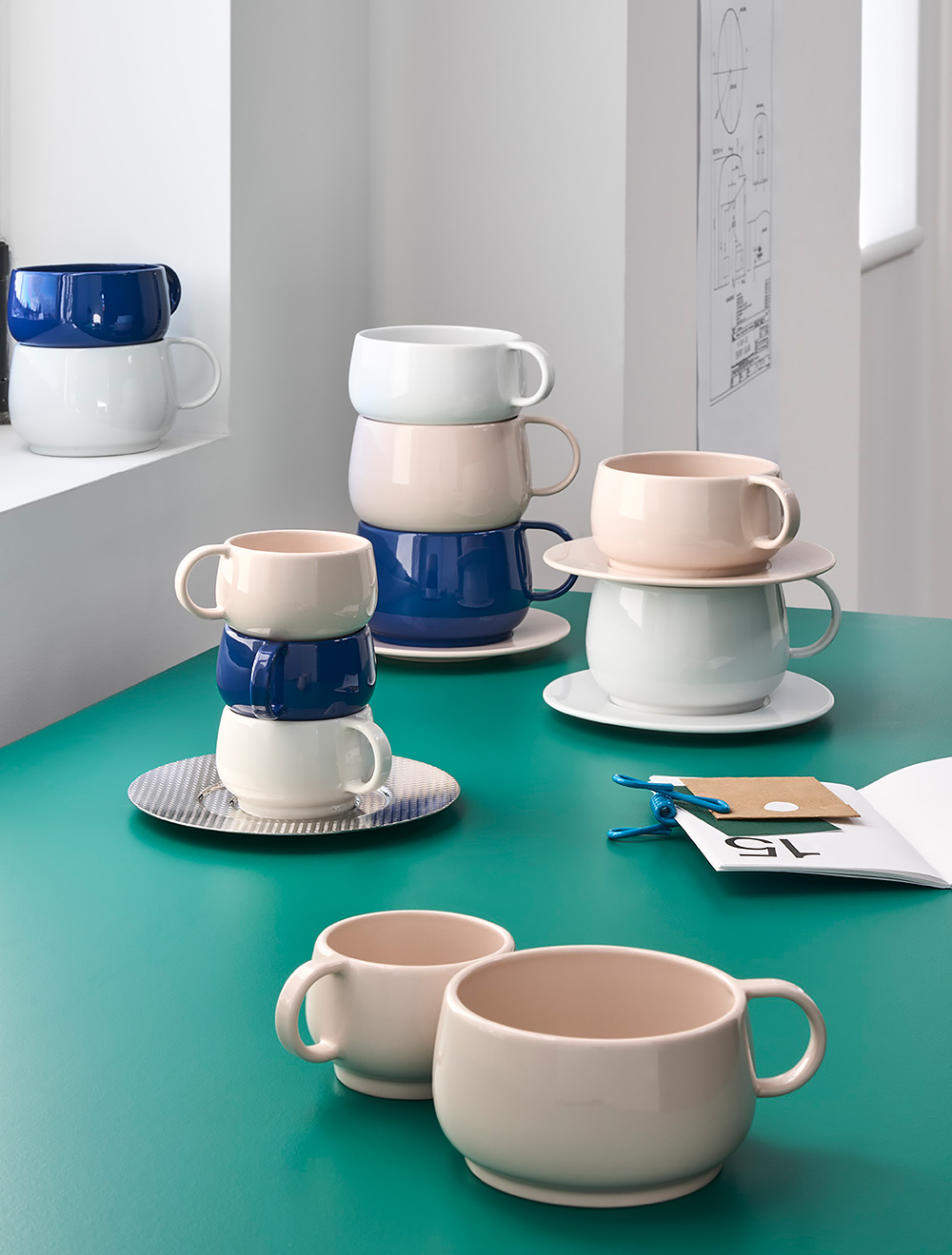 Чайная пара Empileo Cafeterie, 250 мл от Degrenne