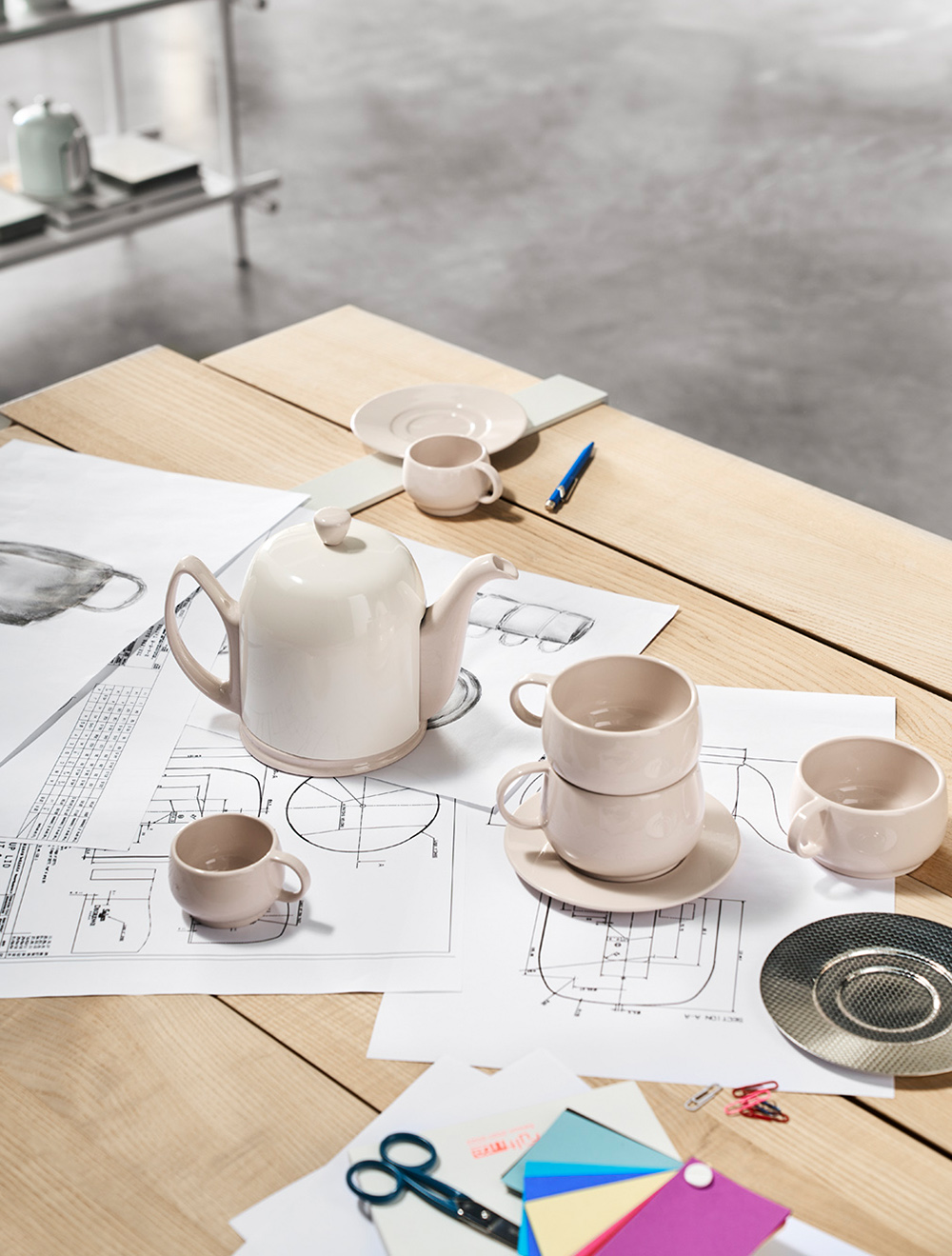 Чайная пара Empileo Cafeterie, 250 мл от Degrenne