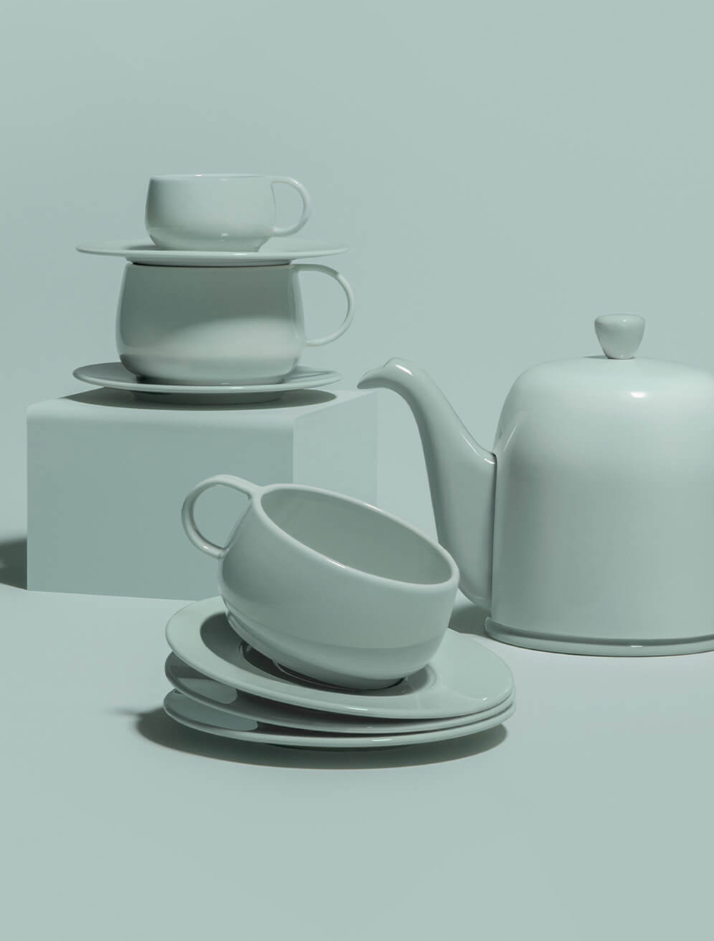 Чайная пара Empileo Cafeterie, 250 мл от Degrenne