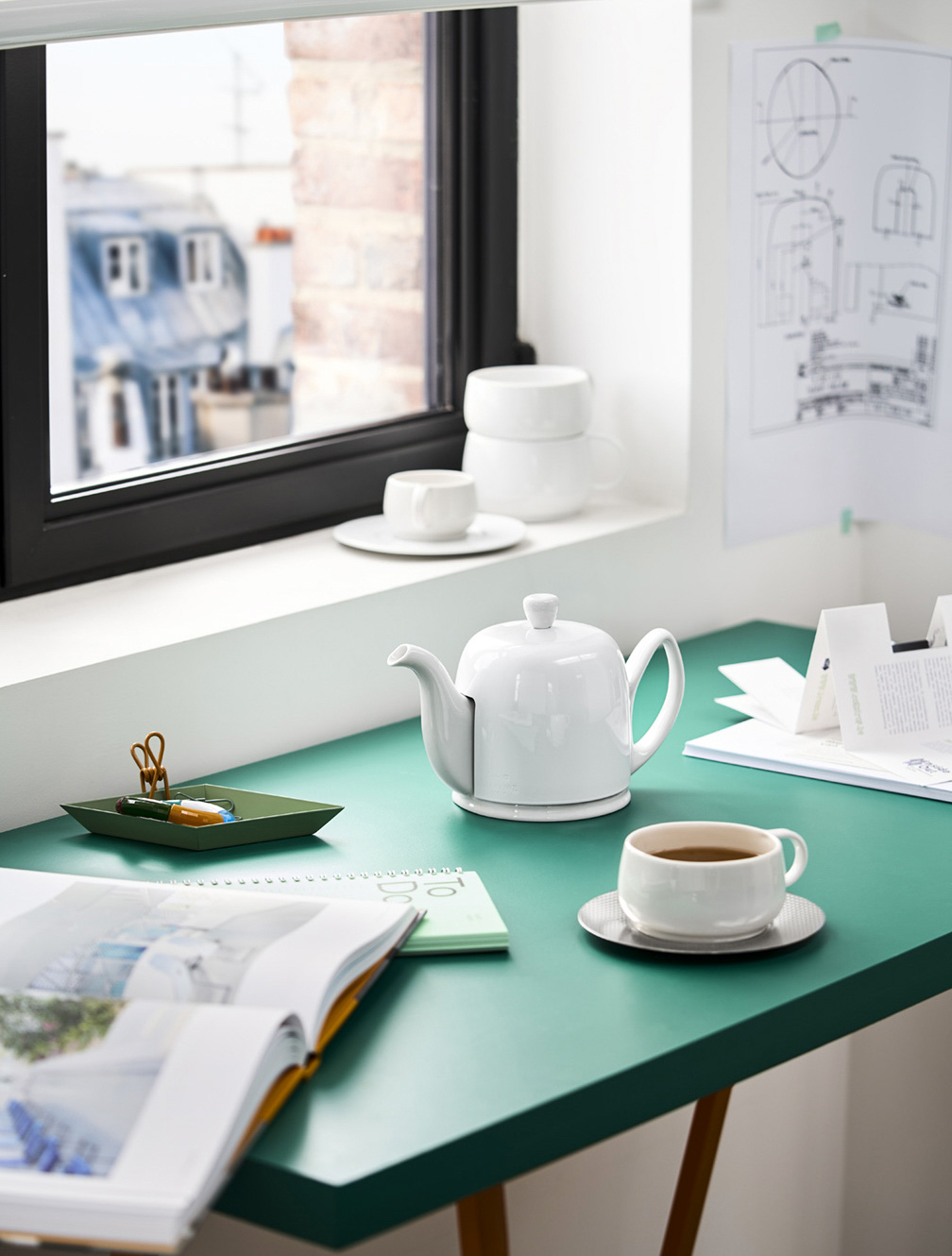 Чайная пара Empileo Cafeterie, 250 мл от Degrenne