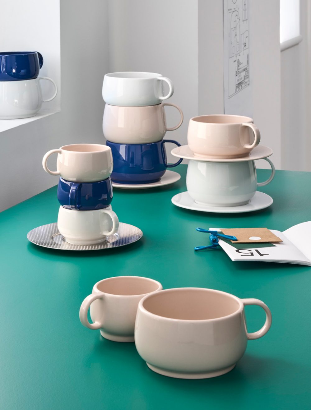 Чайная пара Empileo Cafeterie, 390 мл от Degrenne