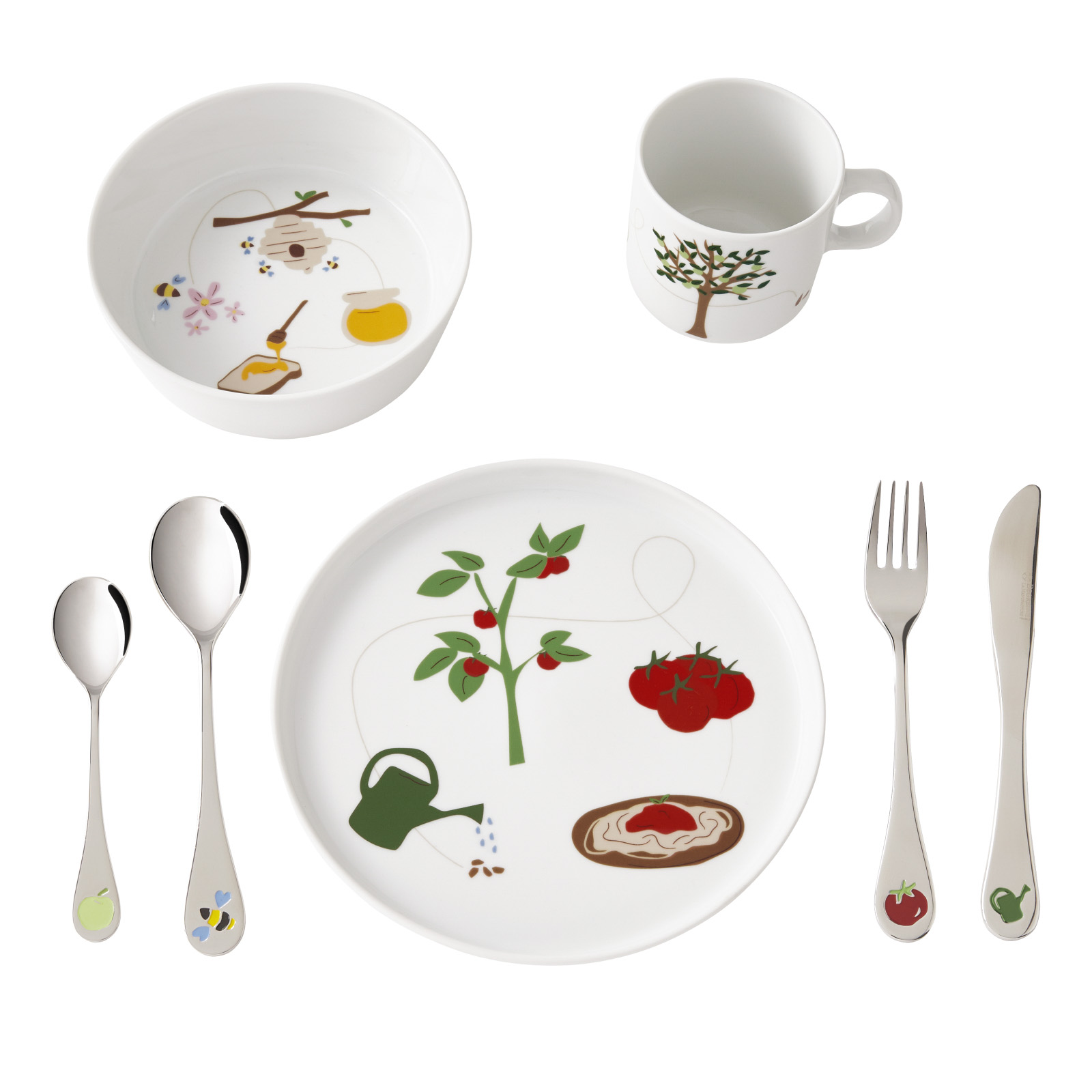 Детский набор из 7 предметов Eveil Gourmand