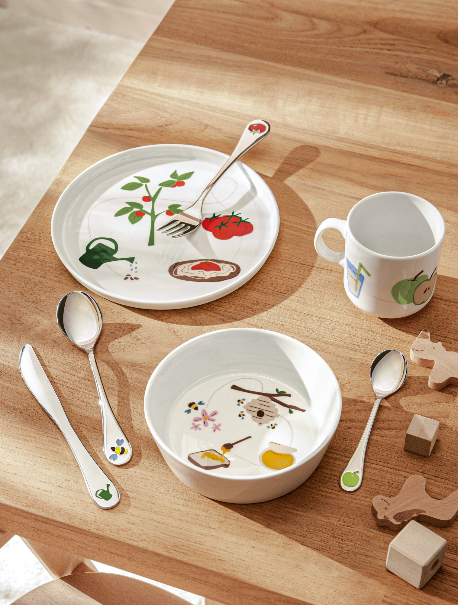Детский набор из 7 предметов Eveil Gourmand от Degrenne