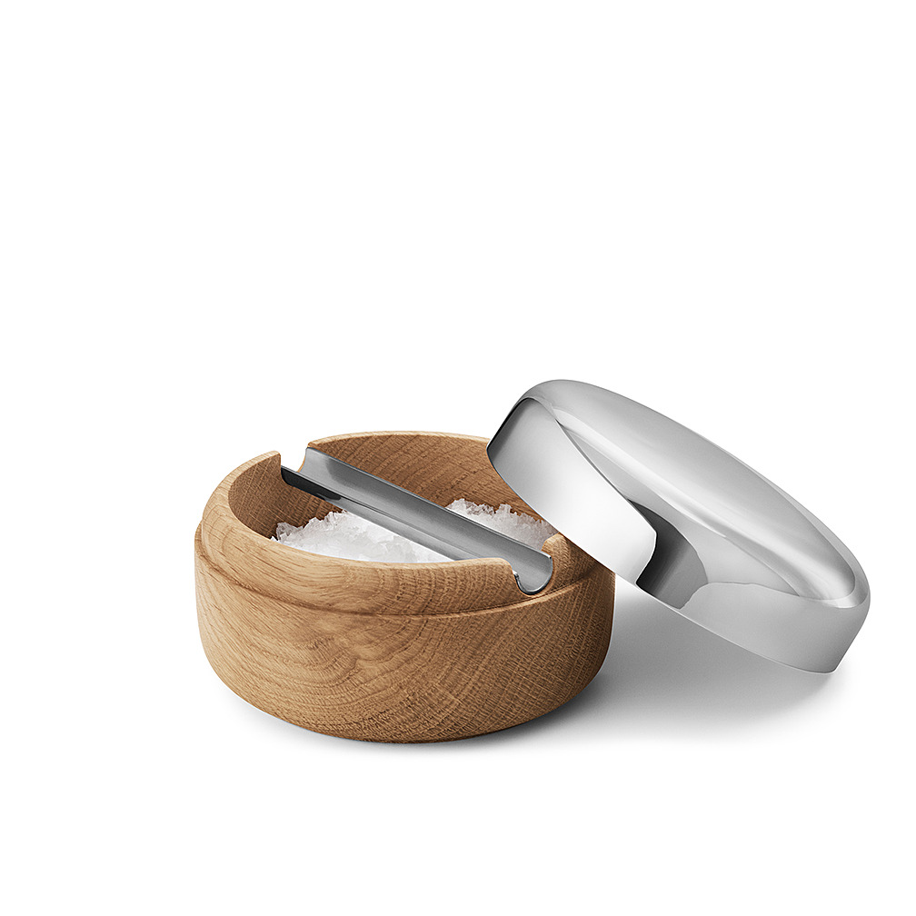Солонка с ложкой Alfredo от Georg Jensen