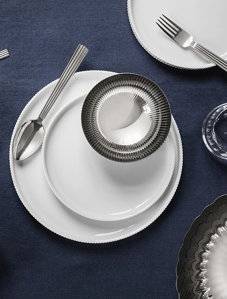 Закусочная тарелка Bernadotte, 20 см от Georg Jensen