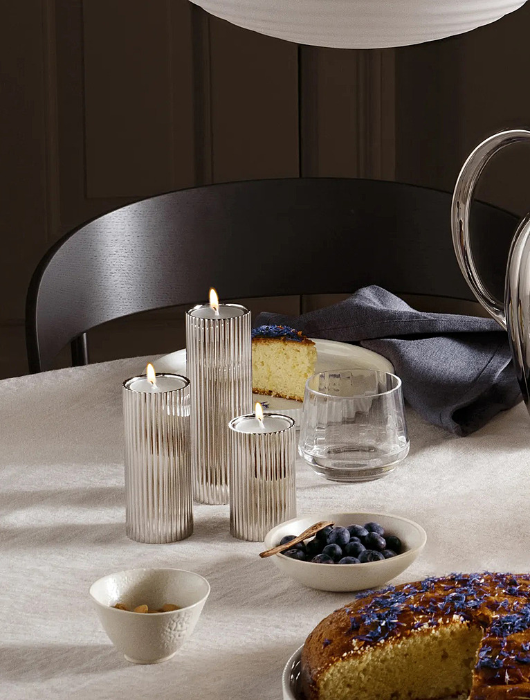 Подсвечник Bernadotte, 14 см от Georg Jensen