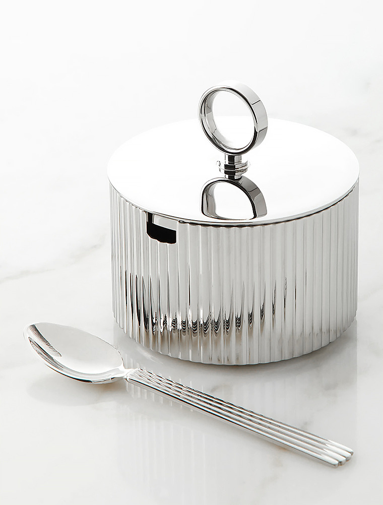 Сахарница с ложкой Bernadotte, 200 мл от Georg Jensen