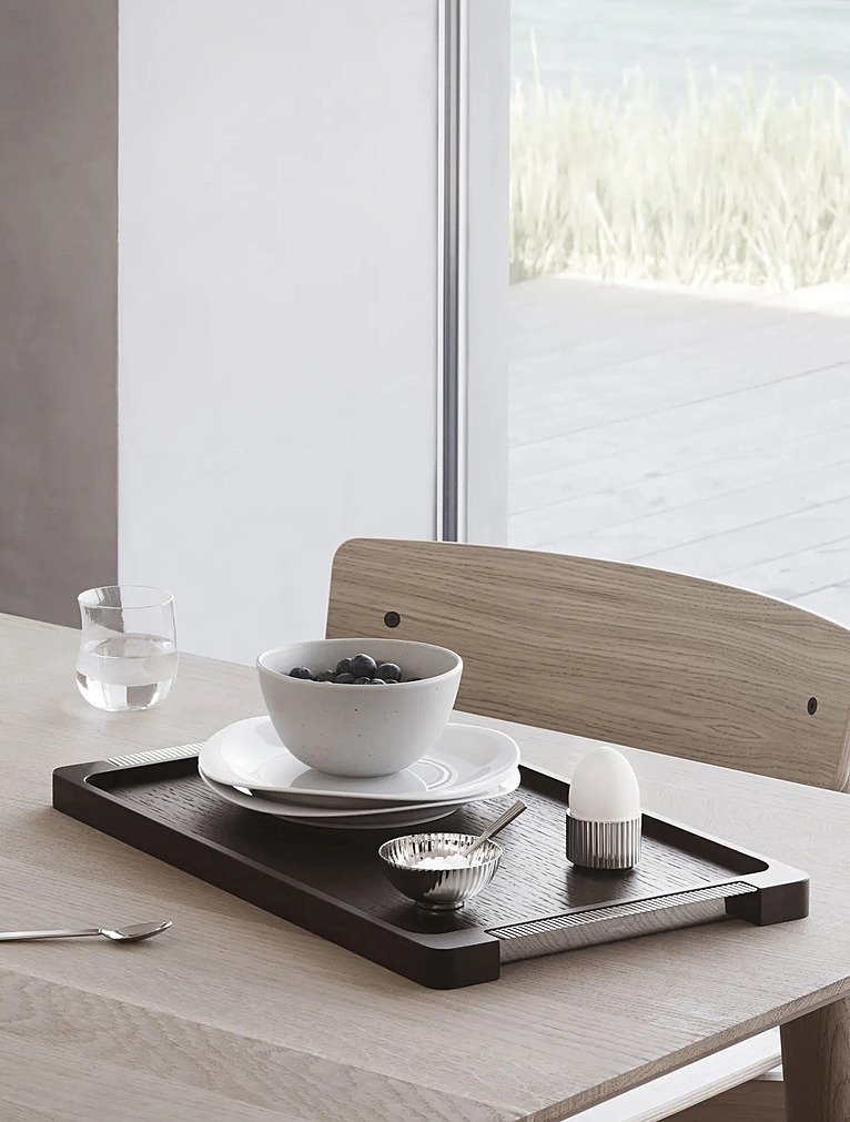 Солонка с ложкой Bernadotte, 3,3 см от Georg Jensen