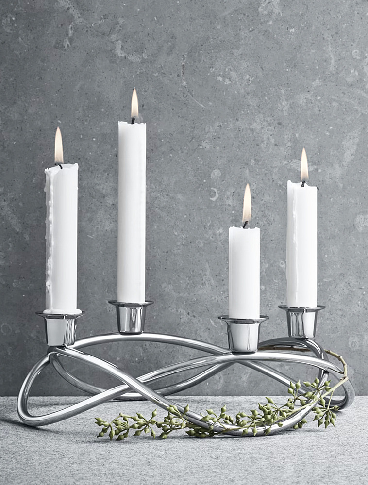 Подсвечник Season, 9x26 см от Georg Jensen