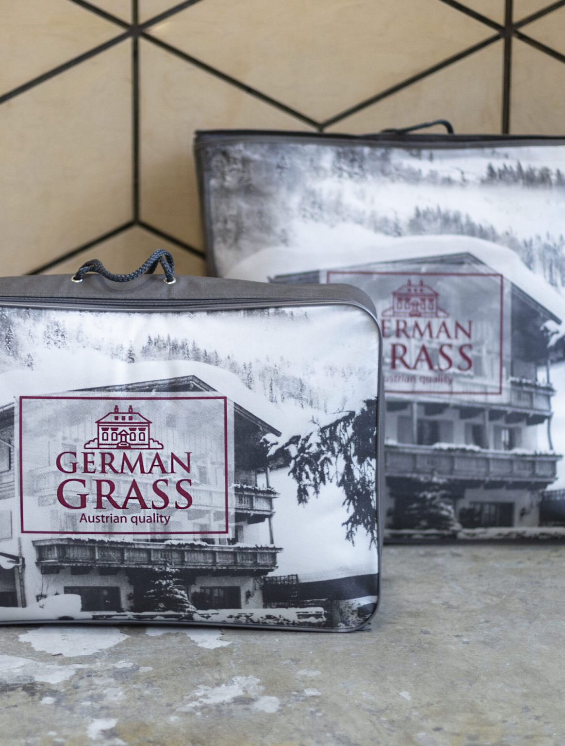 Всесезонное одеяло Camel Wool Grass, 200x220 см от German Grass