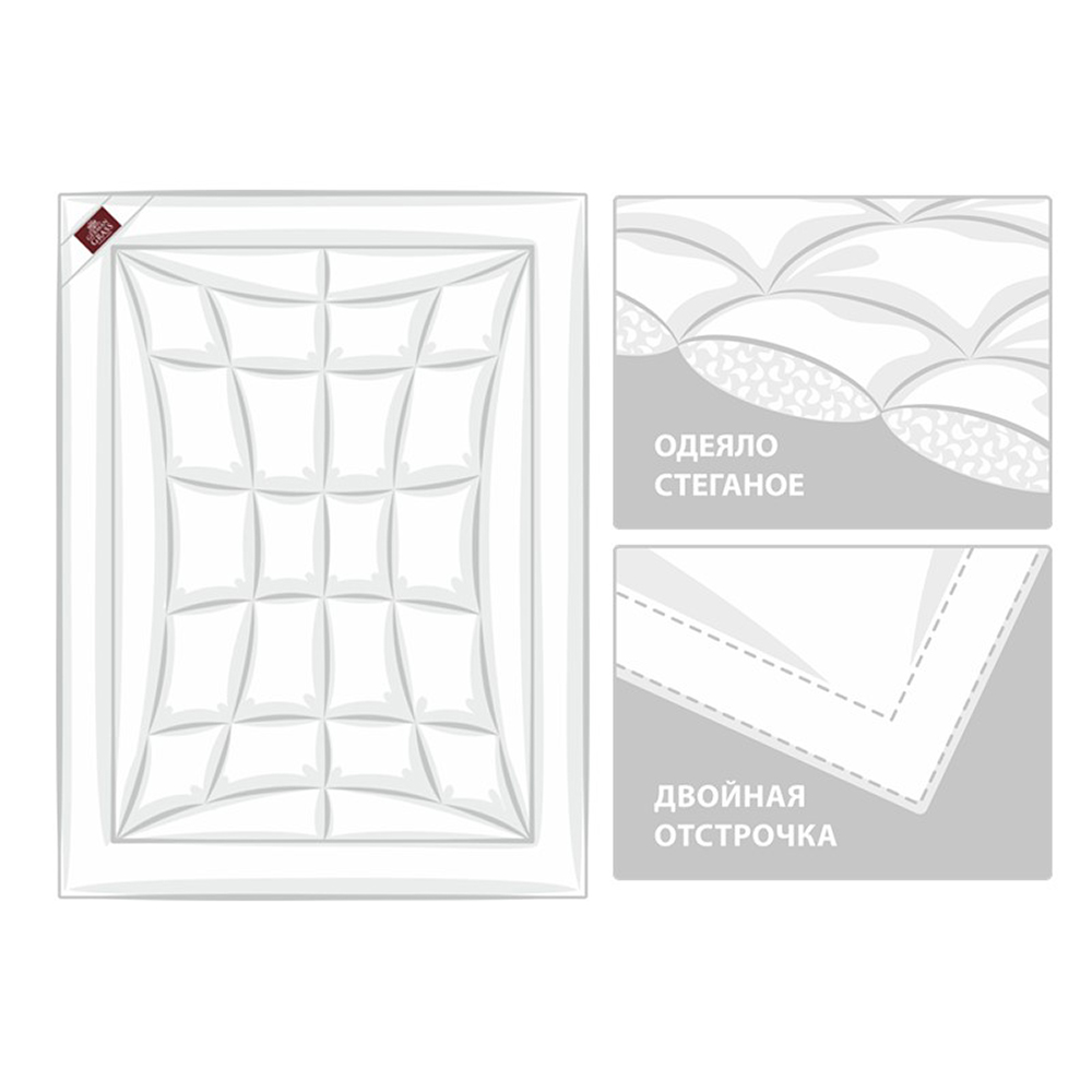 Всесезонное одеяло Non-allergenic Premium Grass, 200x220 см от German Grass