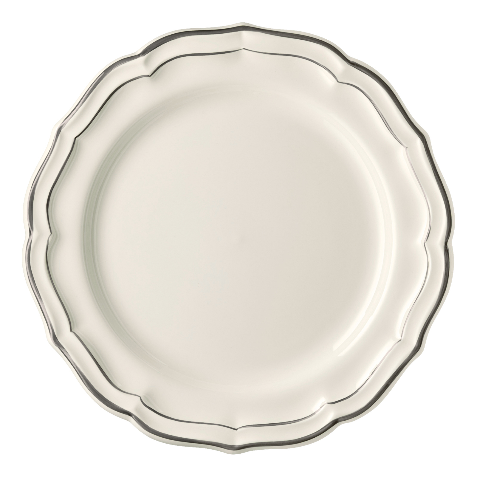 Обеденная тарелка Filet Taupe, 26,5 см от Gien