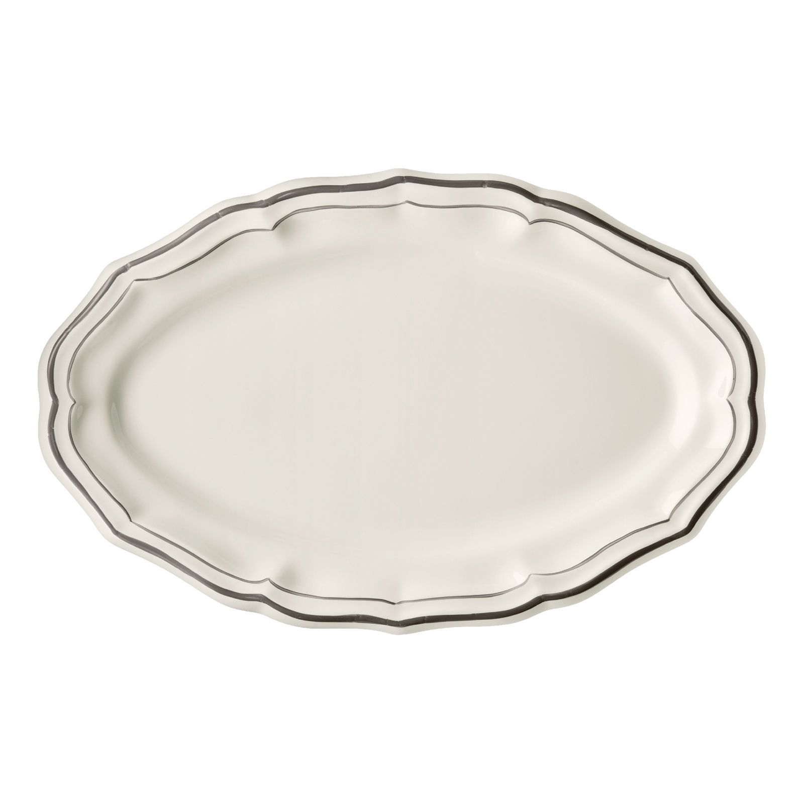 Плоское блюдо Filet Taupe, 41 см