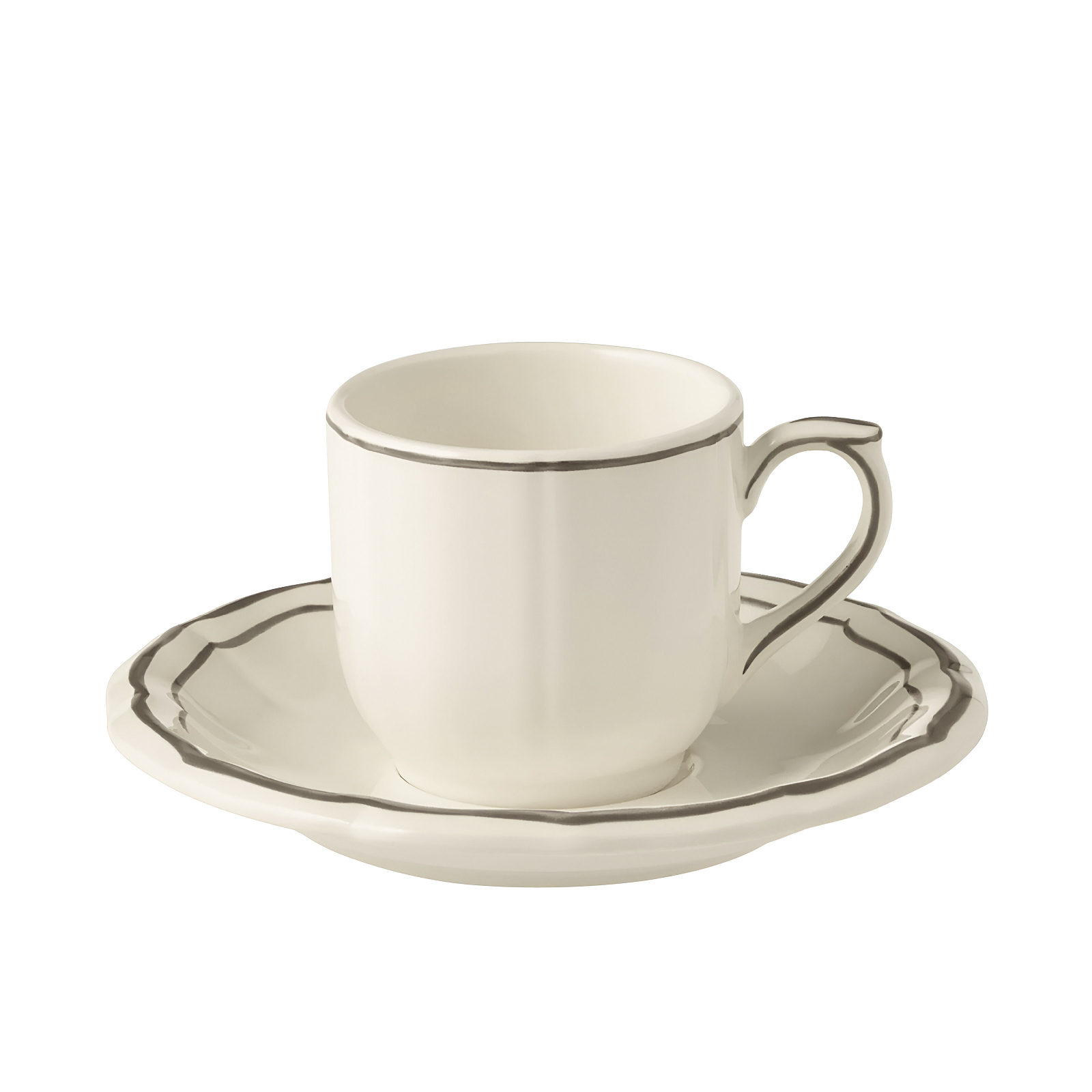 Кофейная пара Filet Taupe, 85 мл