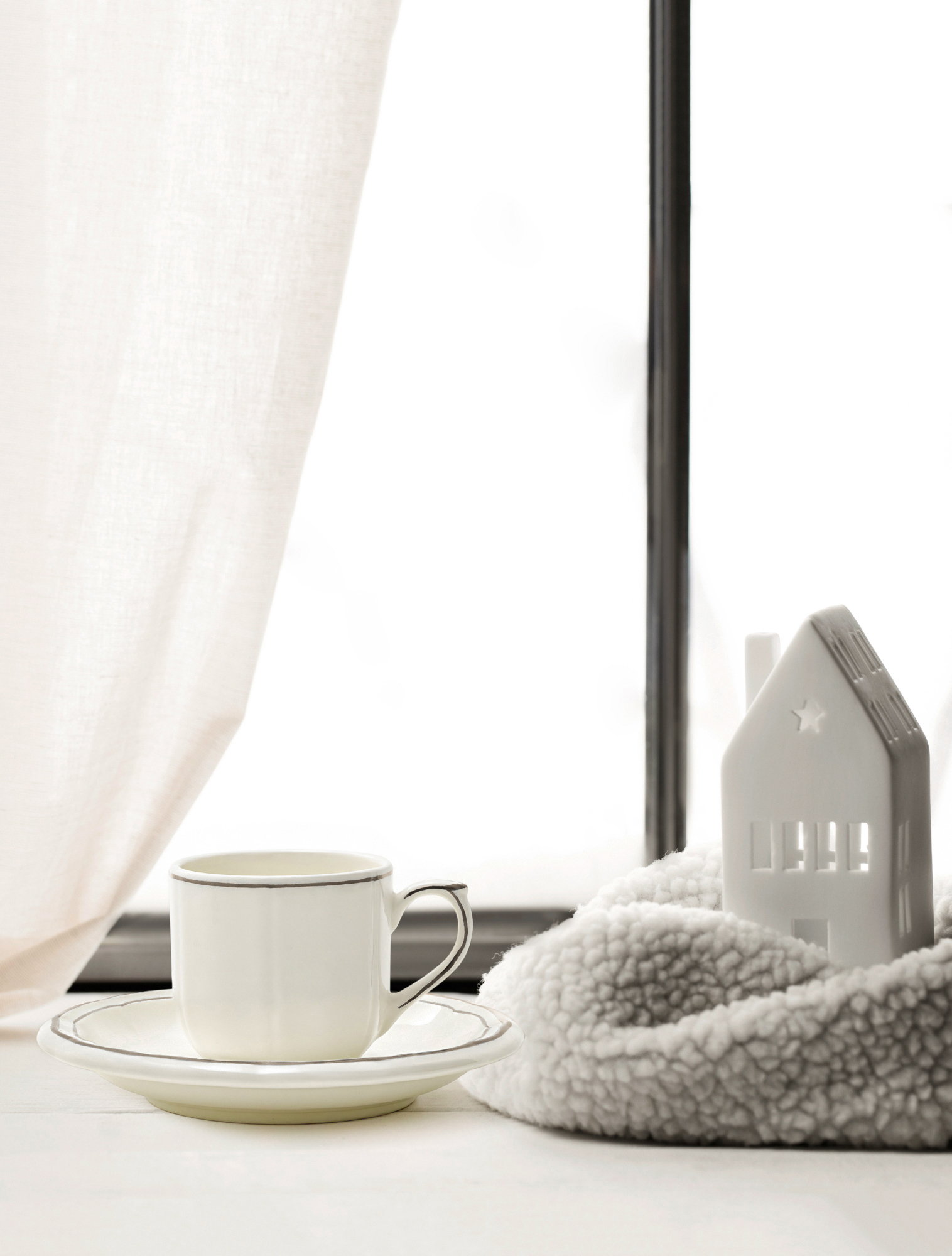 Кофейная пара Filet Taupe, 85 мл