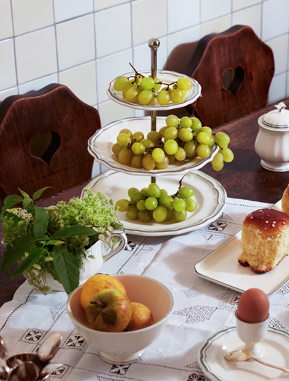 Этажерка Filet Taupe, 30 см от Gien