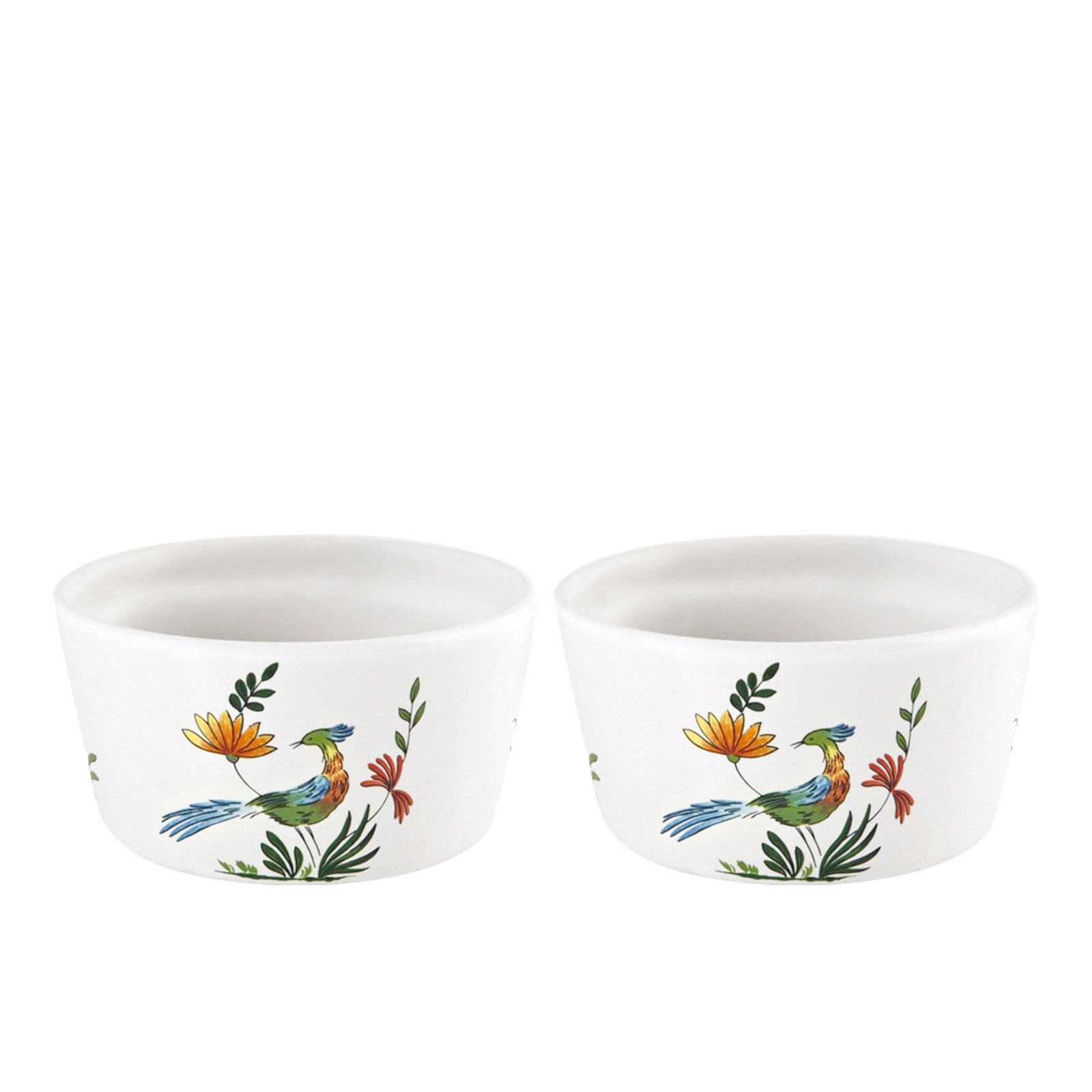 Набор из 2 рамекинов Oiseaux de Paradis, 9 см