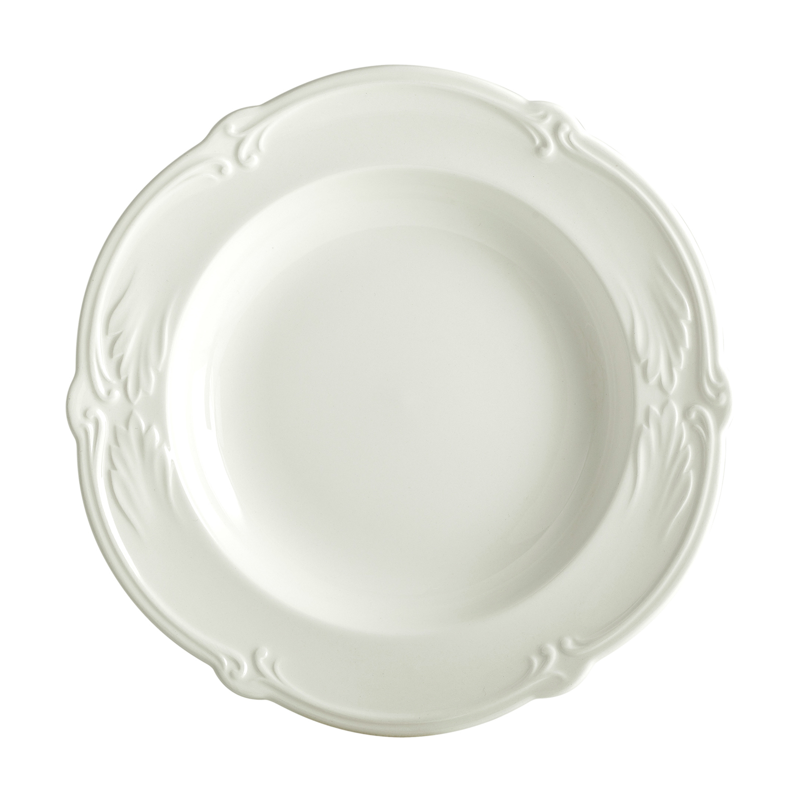 Суповая тарелка Rocaille Blanc, 22,5 см
