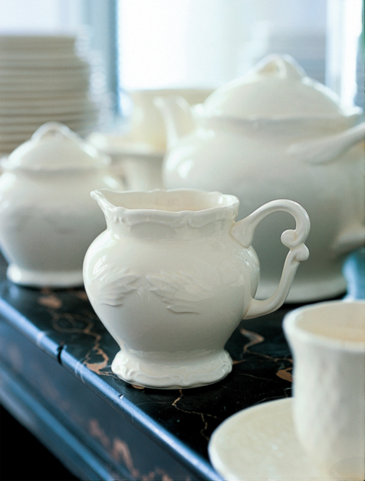 Молочник Rocaille Blanc, 250 мл от Gien