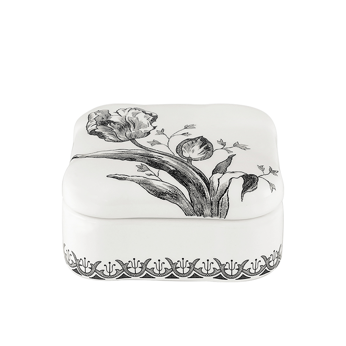 Шкатулка Tulipes Noires, 11x5 см от Gien