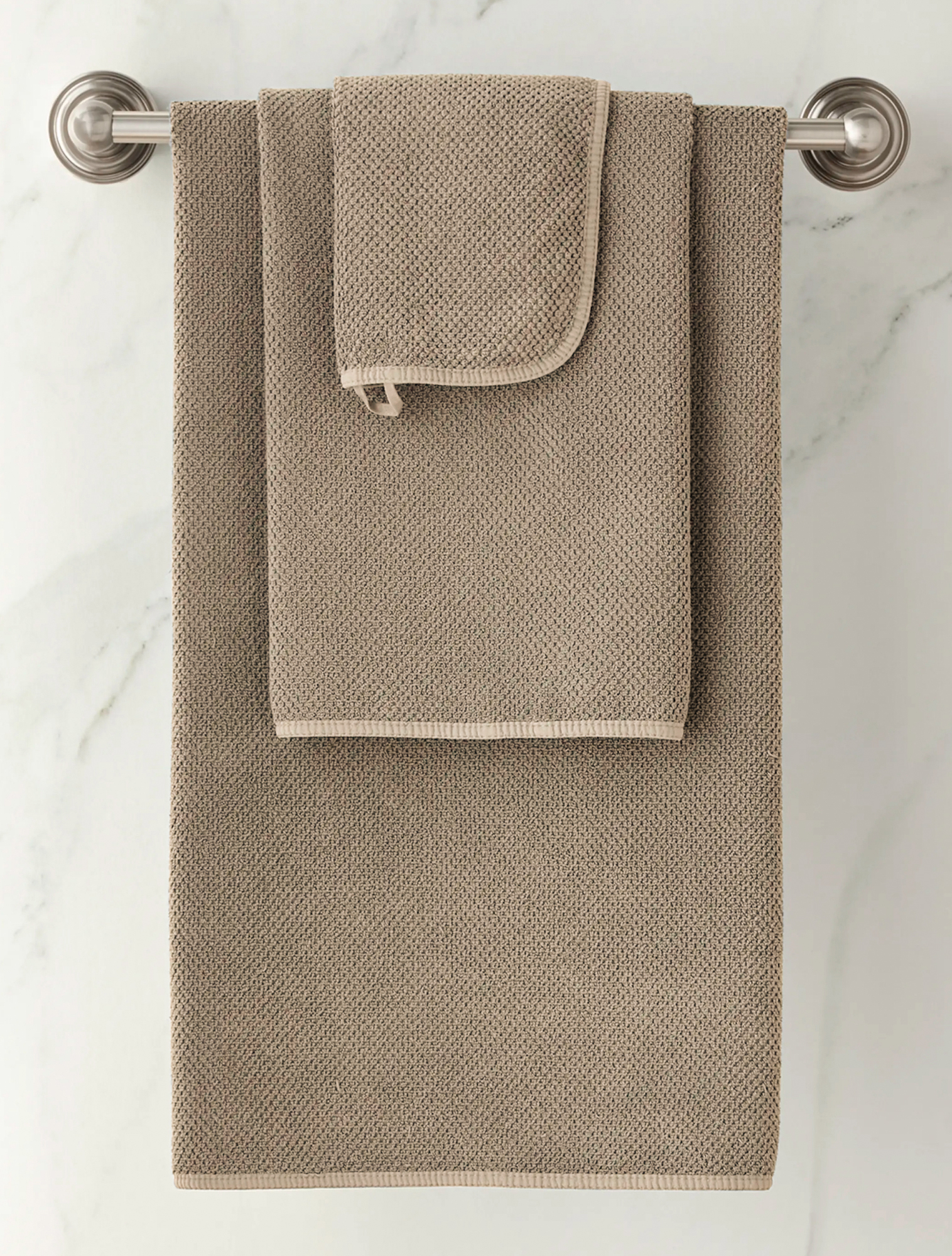 Полотенце Bee Waffle Stone, 30x50 см от Graccioza