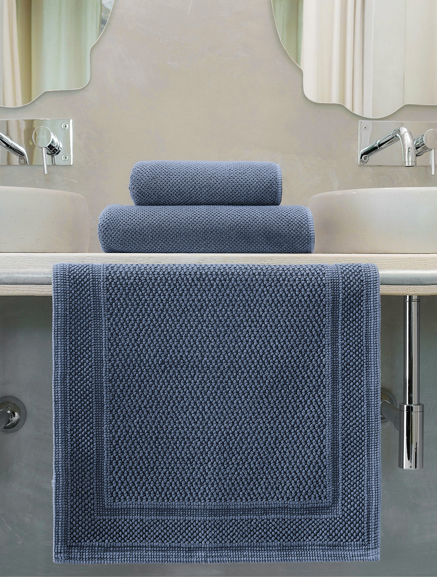 Полотенце Bee Waffle Cobalt, 50x100 см от Graccioza