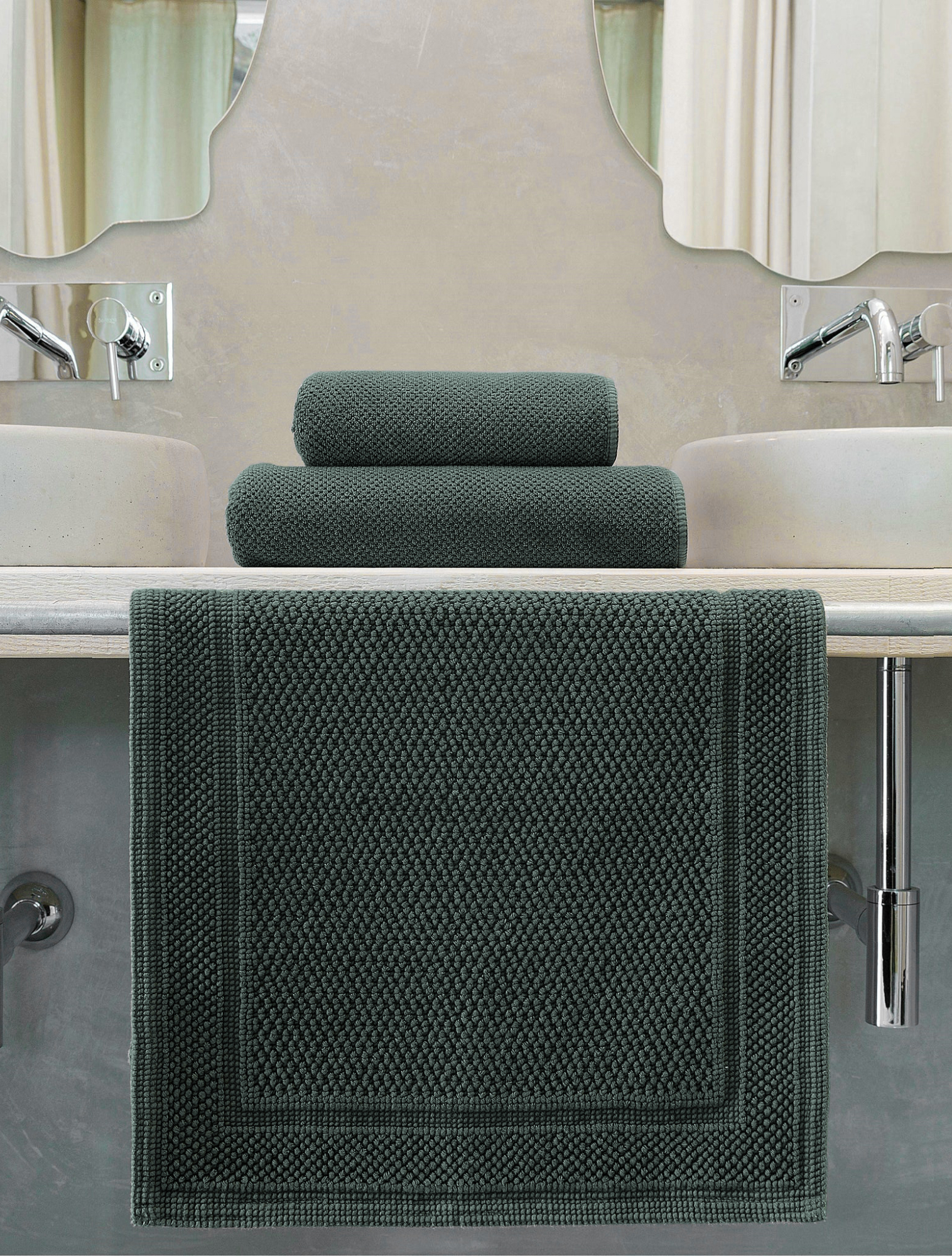Полотенце Bee Waffle Moss, 30x50 см от Graccioza